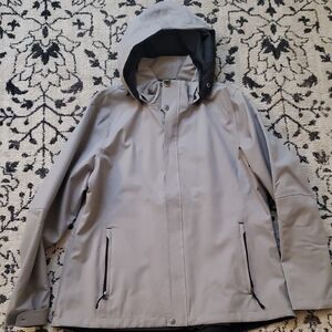 Womens Tan/ Gray Hooded Jacket Storm Creek XL